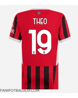 AC Milan Theo Hernandez #19 Tricou Fotbal Replică 2024-25 Femei Acasa